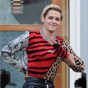 Animal Print Sweater